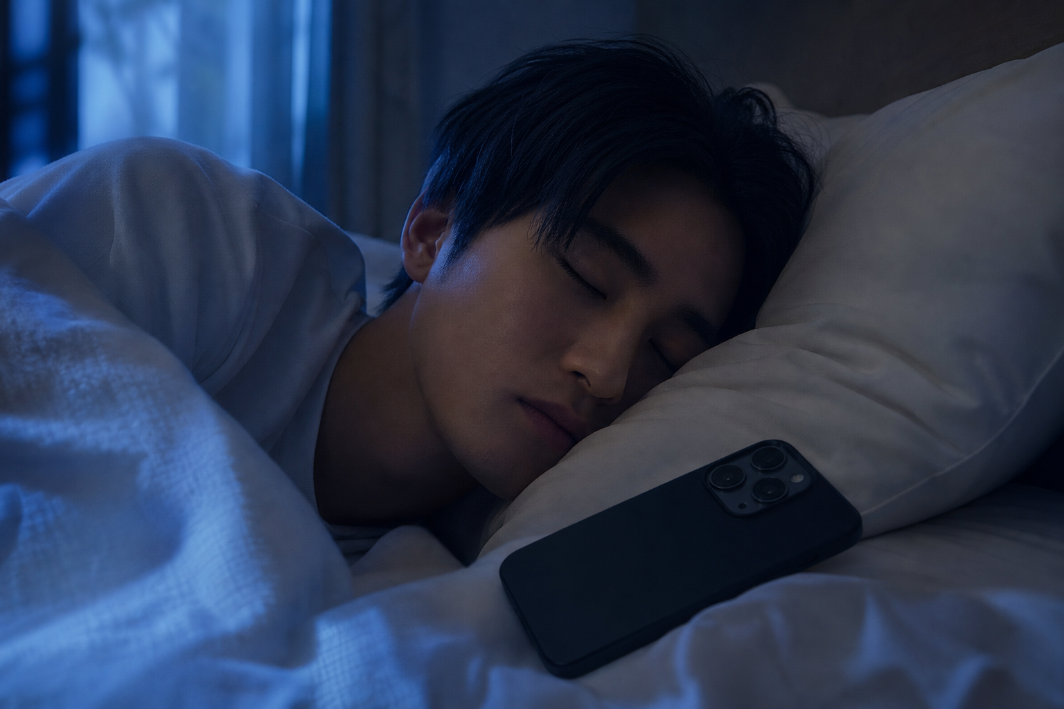 深い眠りにつく人のイメージ