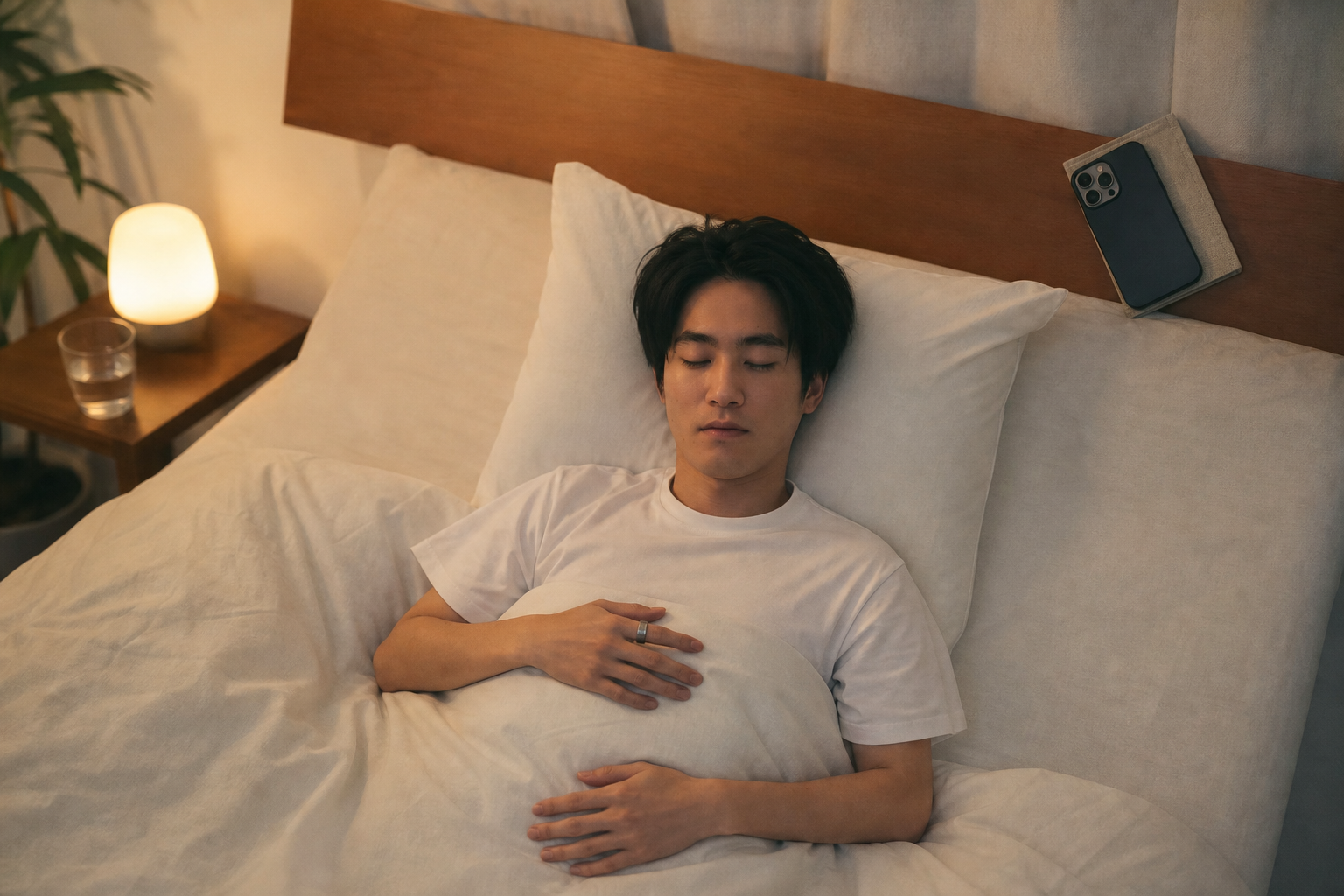 睡眠サイクルの波形イメージ