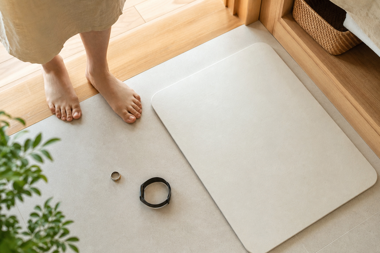 睡眠トラッカーの種類を比較した俯瞰イメージ