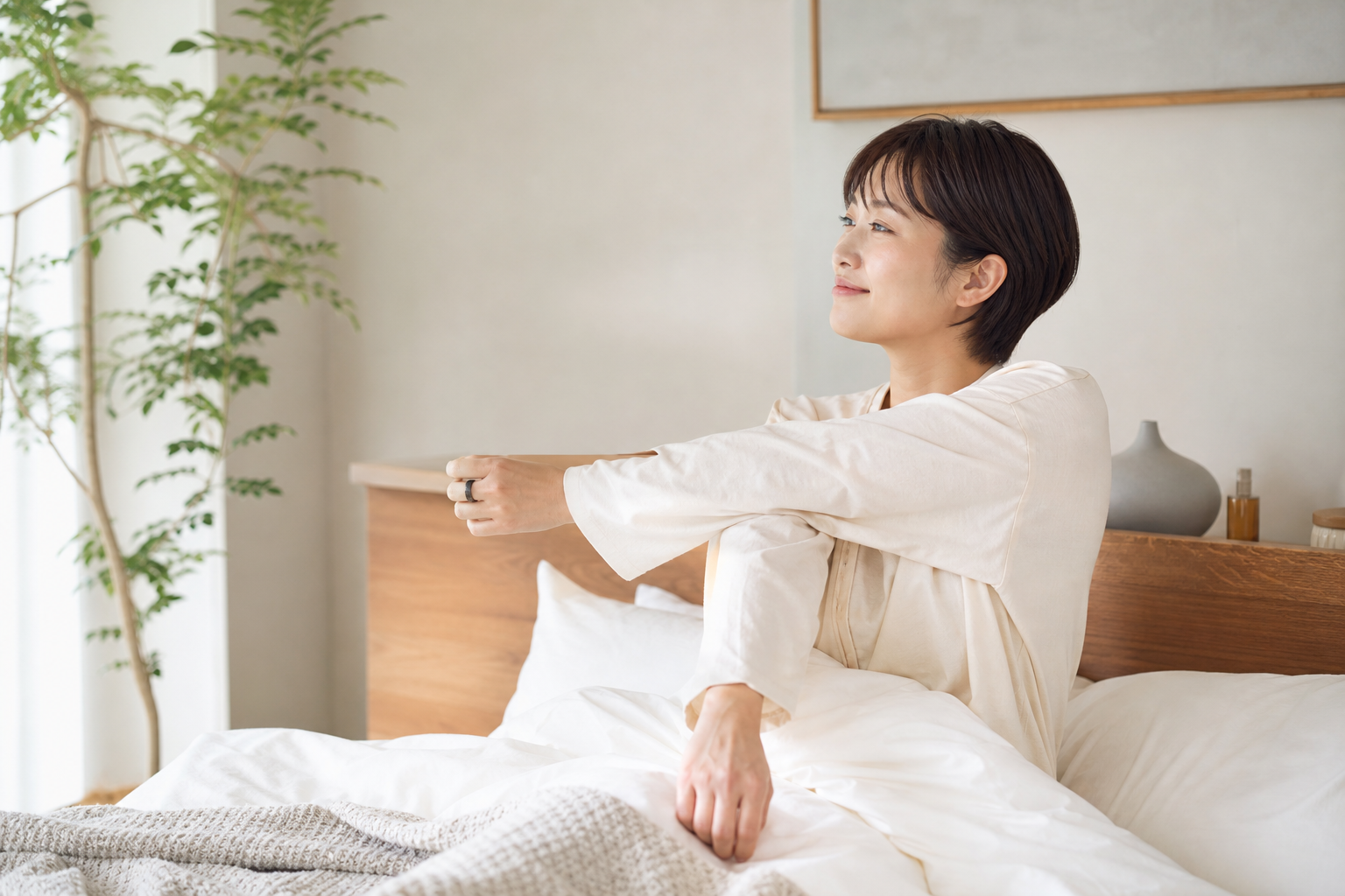 スマートリングは「測るだけ」ではもったいない｜データを眠りの改善につなげる快眠プログラム